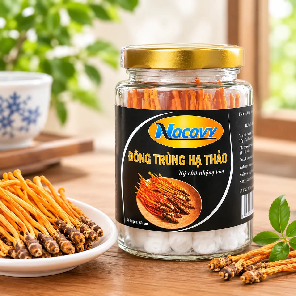 So sánh các dòng đông trùng hạ thảo ký chủ nhộng Nocovy — ảnh 2